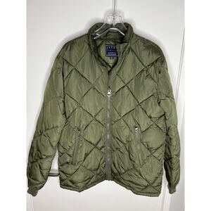 Jachs New York Men's Puffer Coat Green ~ Size M